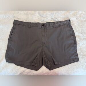 J. Crew Gray Flat Front Men Shorts